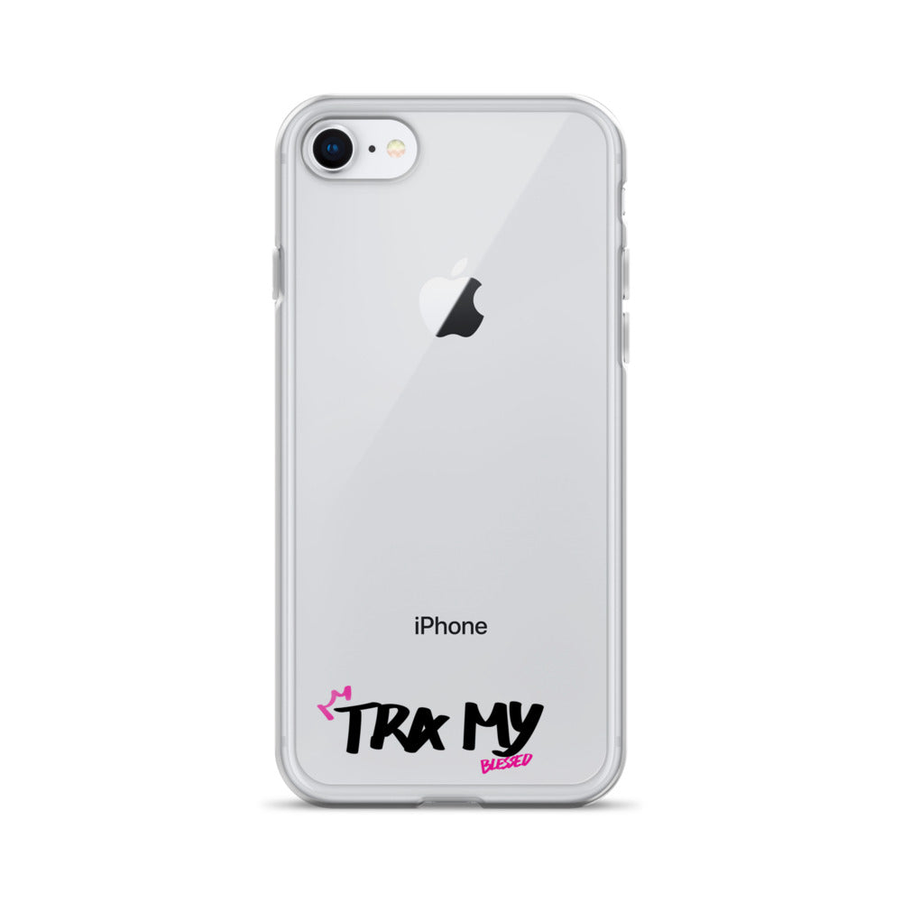 Clear iPhone Case - Tra my Blessed