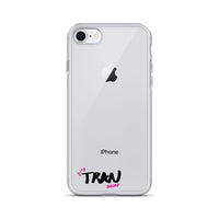 Clear iPhone Case - Tran Blessed