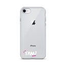 Clear iPhone Case - Tran Blessed