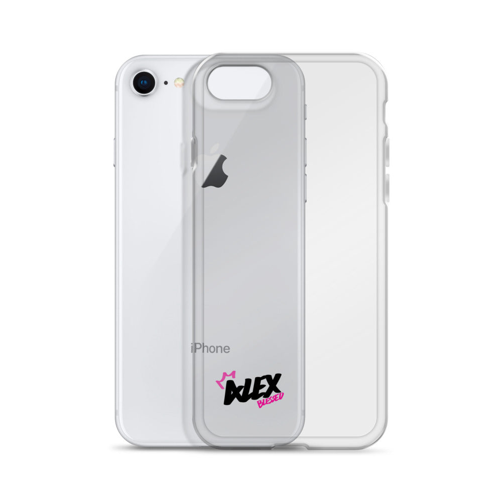 Clear iPhone Case - Alex Blessed