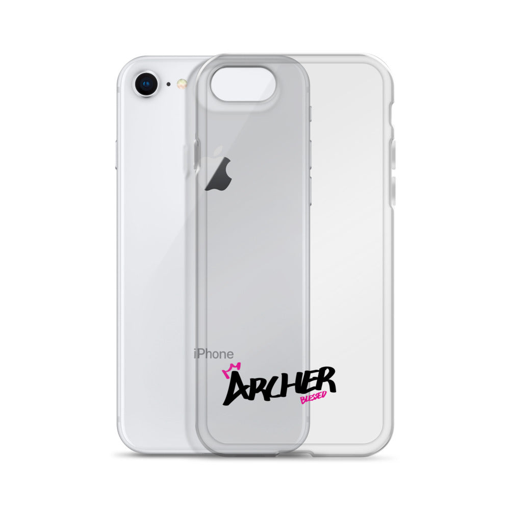 Clear iPhone Case - Archer Blessed