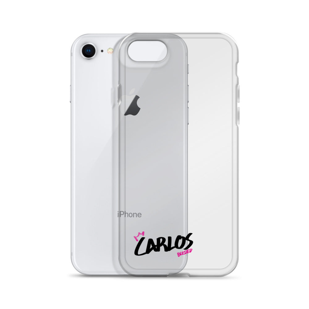 Clear iPhone Case - Carlos Blessed