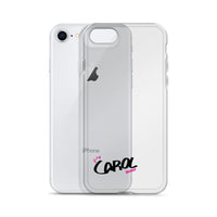 Clear iPhone Case - Carol Blessed