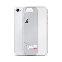 Clear iPhone Case - David Blessed