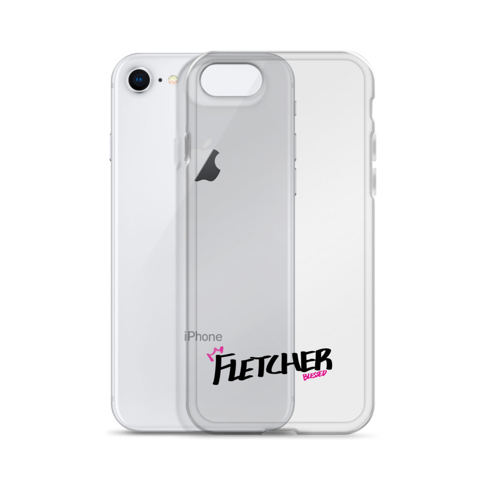 Clear iPhone Case - Fletcher Blessed