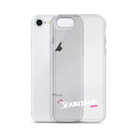 Clear iPhone Case - Jennifer Blessed