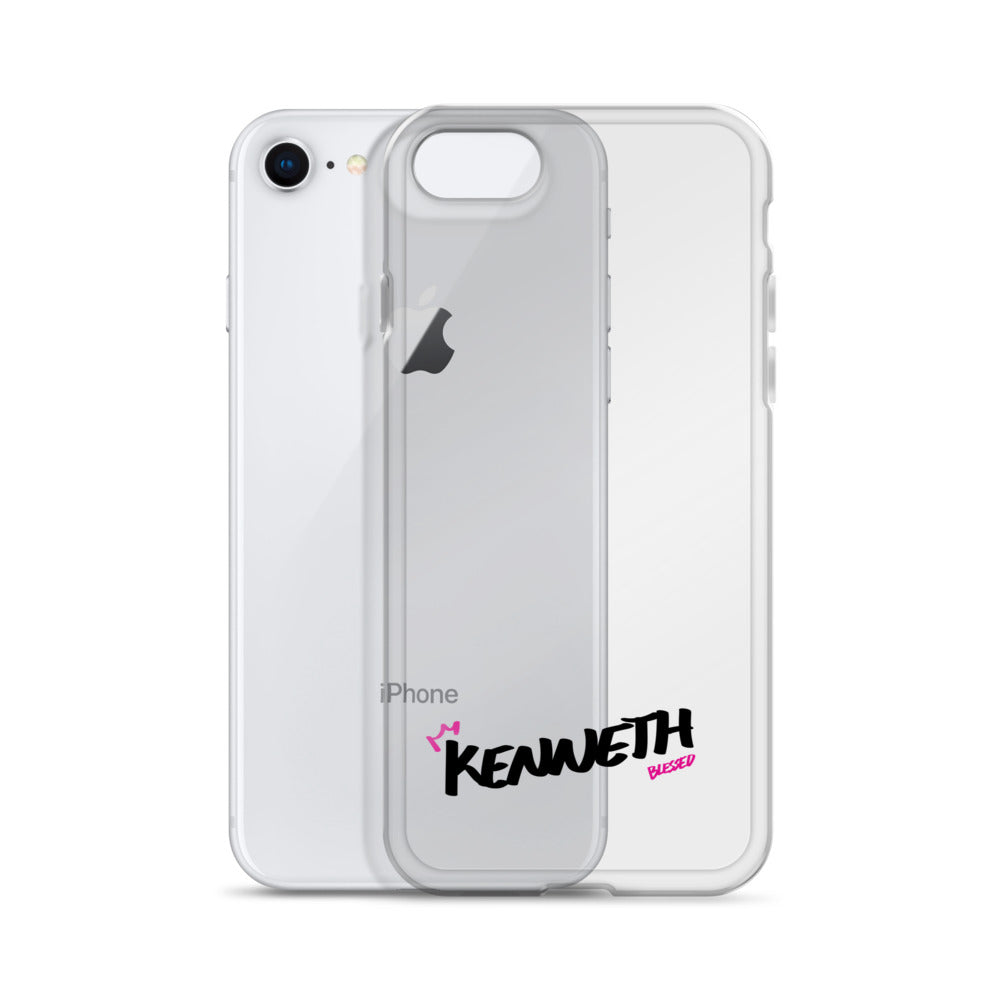 Clear iPhone Case - Kenneth Blessed