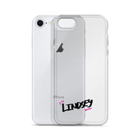 Clear iPhone Case - Lindsey Blessed