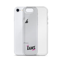 Clear iPhone Case - Luis Blessed