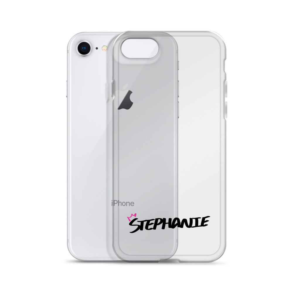 Clear iPhone Case - Stephanie