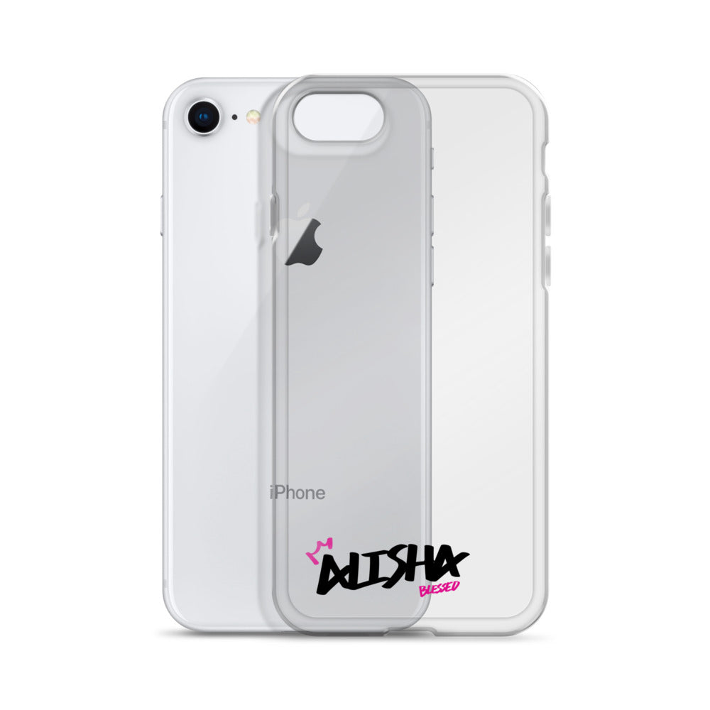 Clear iPhone Case - Alisha Blessed