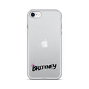 Clear iPhone Case - Brittney