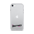 Clear iPhone Case - Brittney Blessed