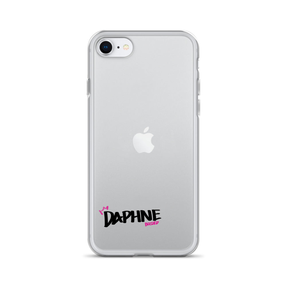 Clear iPhone Case - Daphne Blessed