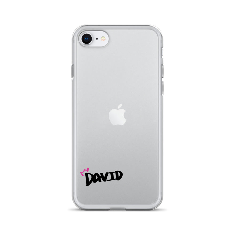 Clear iPhone Case - David