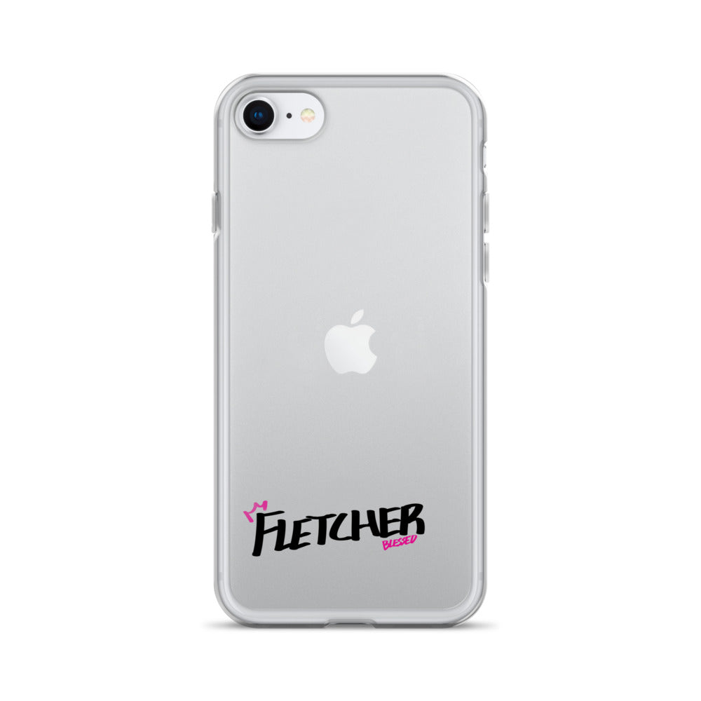 Clear iPhone Case - Fletcher Blessed