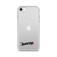 Clear iPhone Case - Janeska Blessed