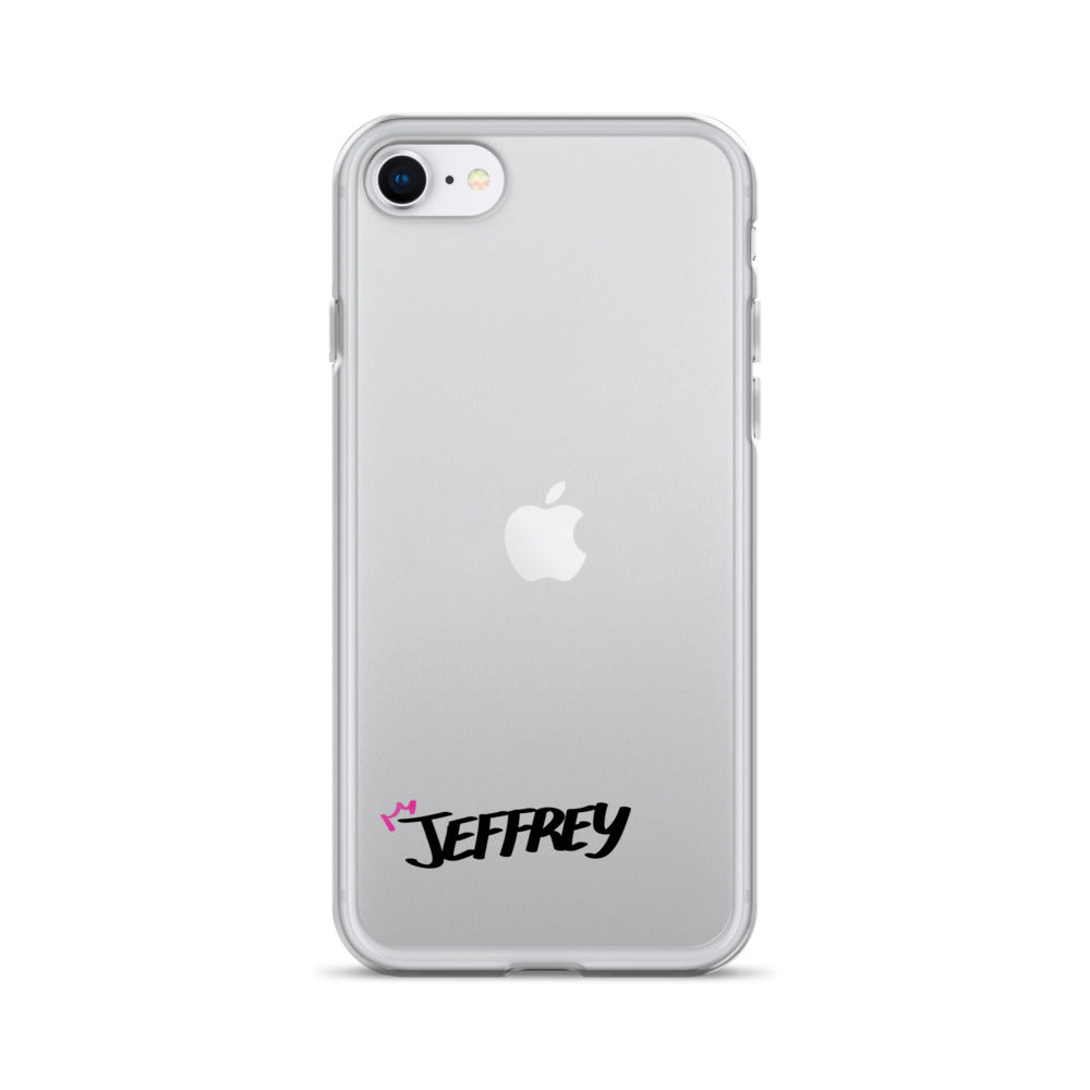 Clear iPhone Case - Jeffrey