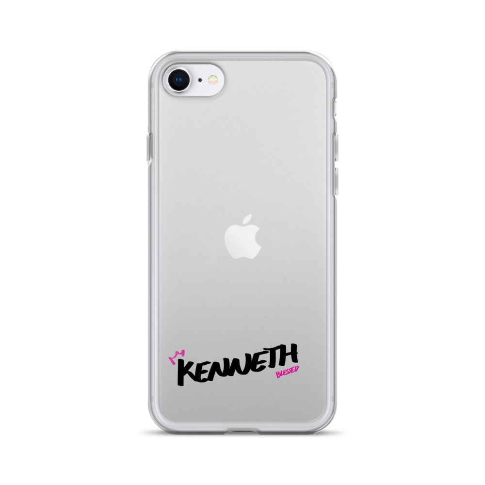 Clear iPhone Case - Kenneth Blessed