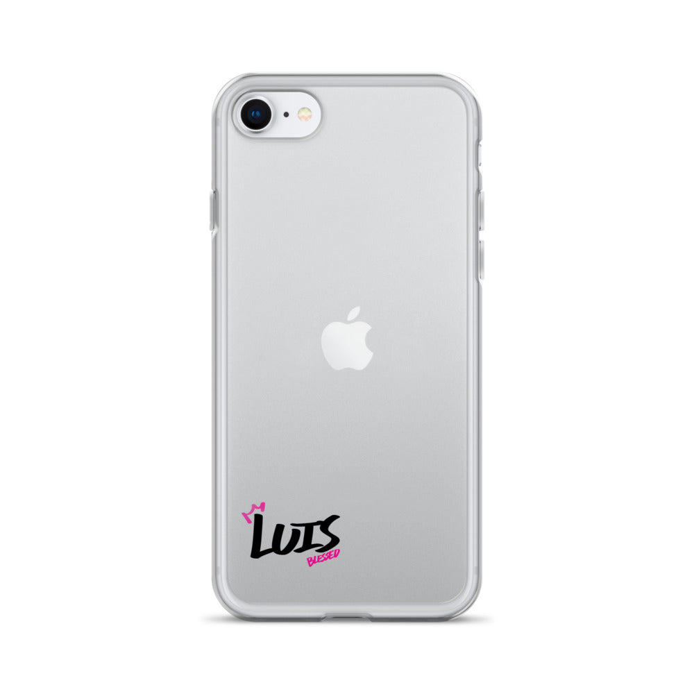 Clear iPhone Case - Luis Blessed