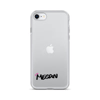 Clear iPhone Case - Megan