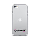 Clear iPhone Case - Stephanie Blessed