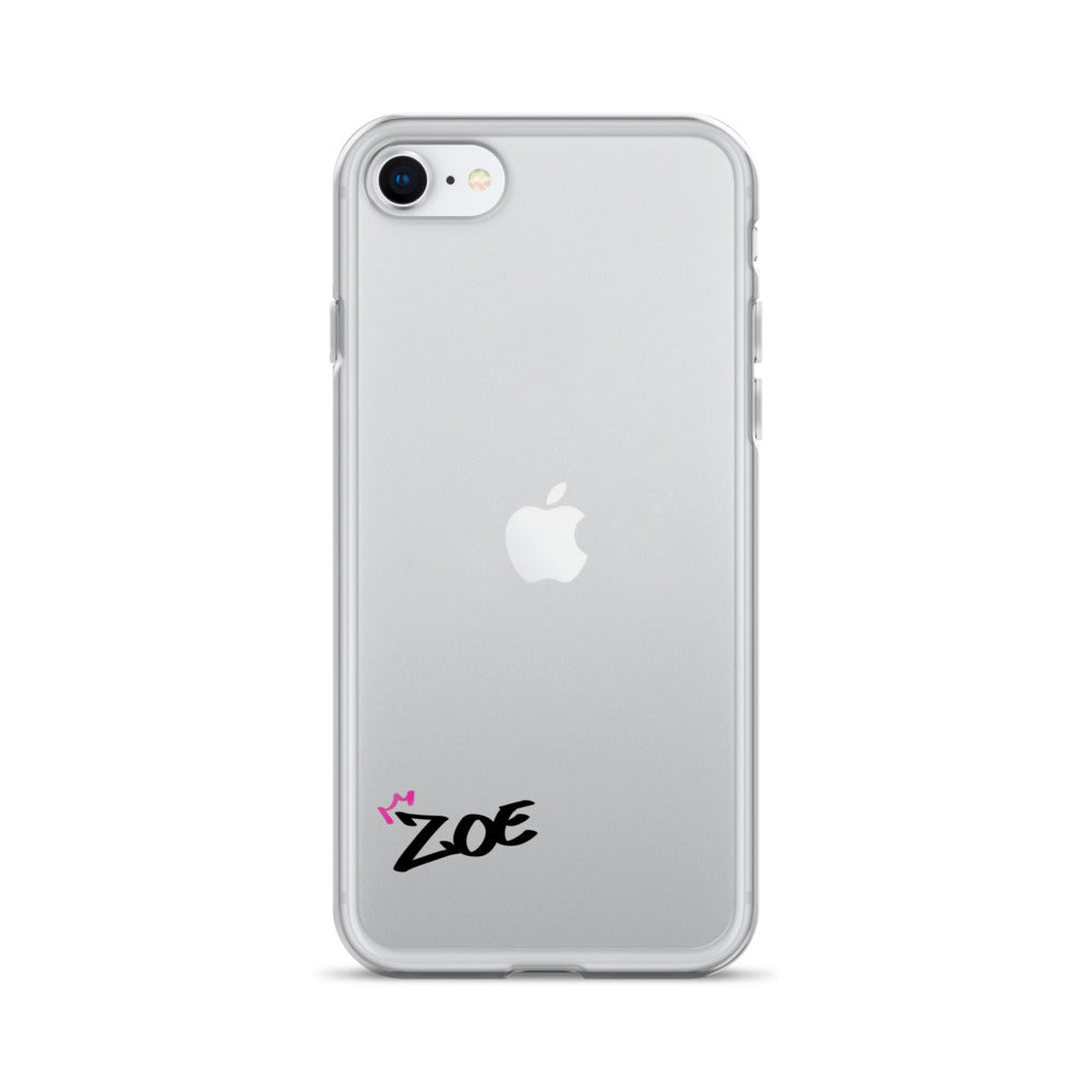 Clear iPhone Case - Zoe