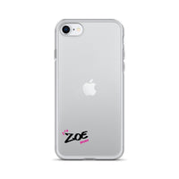 Clear iPhone Case - Zoe Blessed