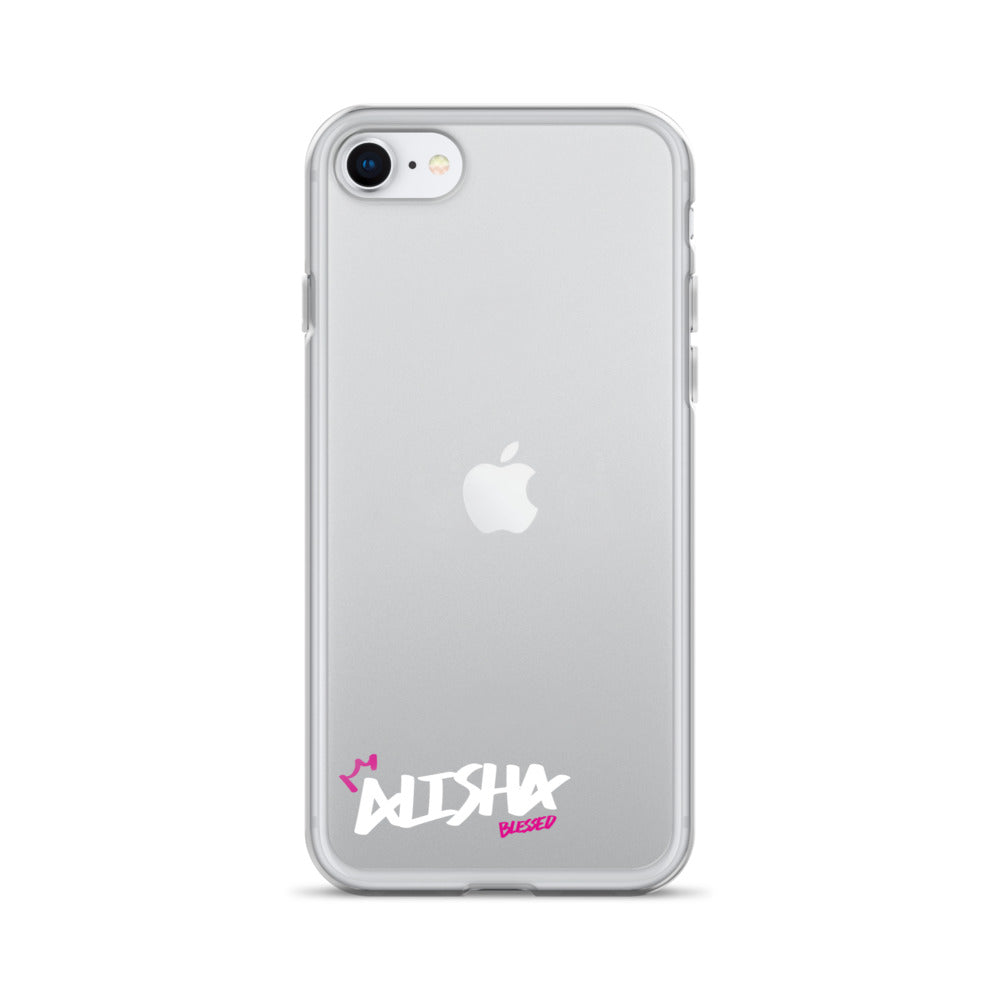 Clear iPhone Case - Alisha Blessed