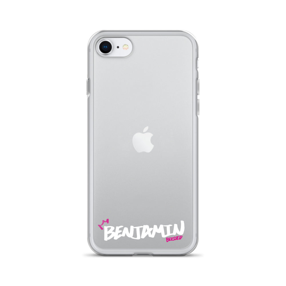 Clear iPhone Case - Benjamin Blessed