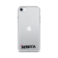 Clear iPhone Case - Rebecca