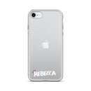 Clear iPhone Case - Rebecca