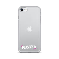 Clear iPhone Case - Rebecca Blessed