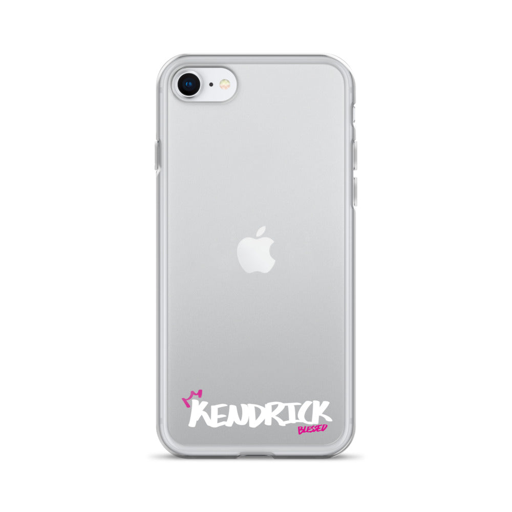 Clear iPhone Case - Kendrick Blessed