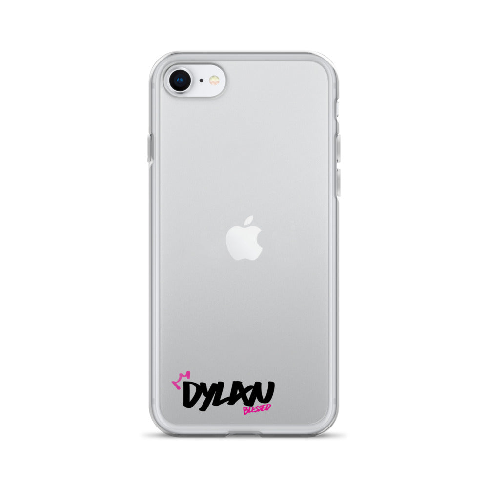 Clear iPhone Case - Dylan Blessed