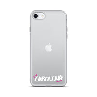 Clear iPhone Case - Carolina Blessed