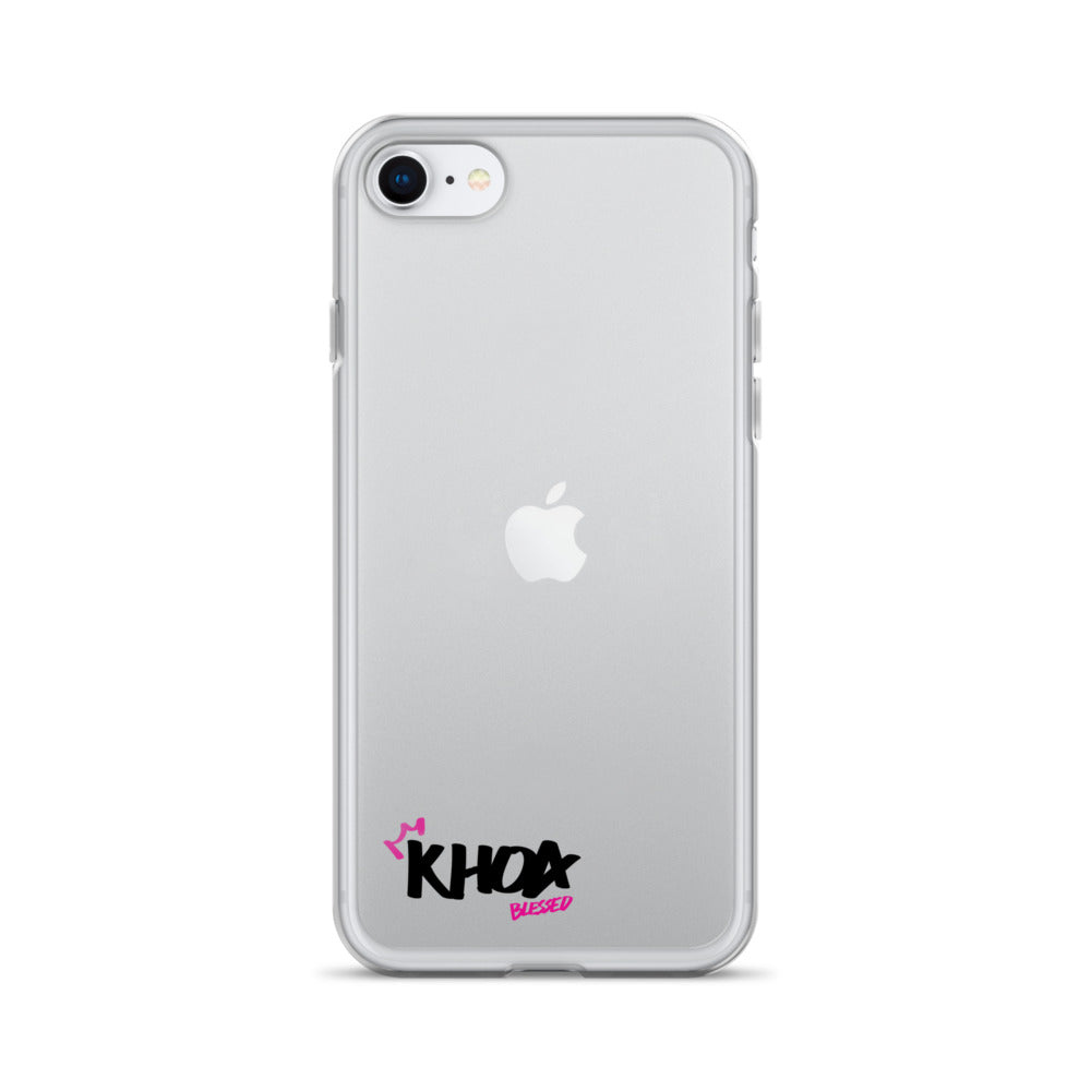 Clear iPhone Case - Khoa Blessed