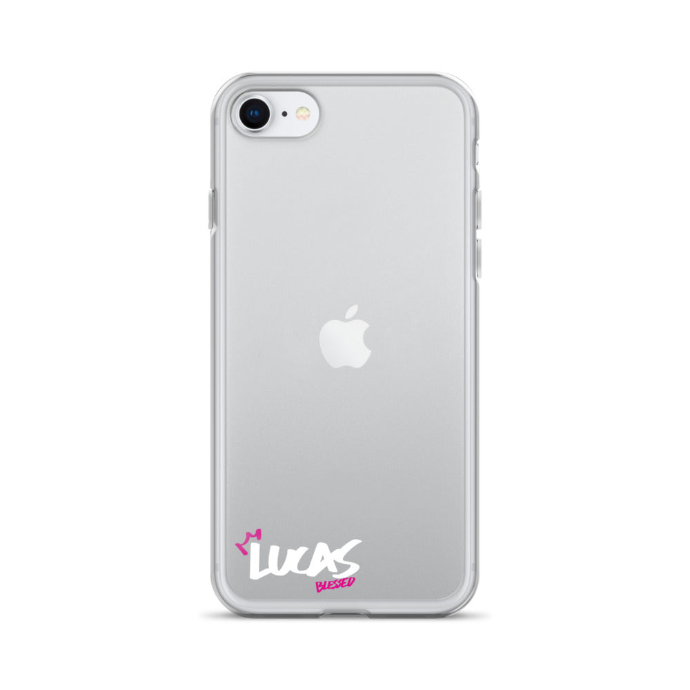 Clear iPhone Case - Lucas Blessed