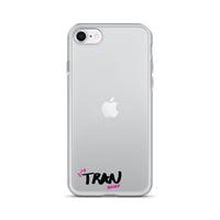 Clear iPhone Case - Tran Blessed