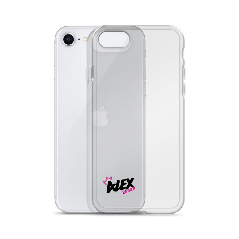 Clear iPhone Case - Alex Blessed