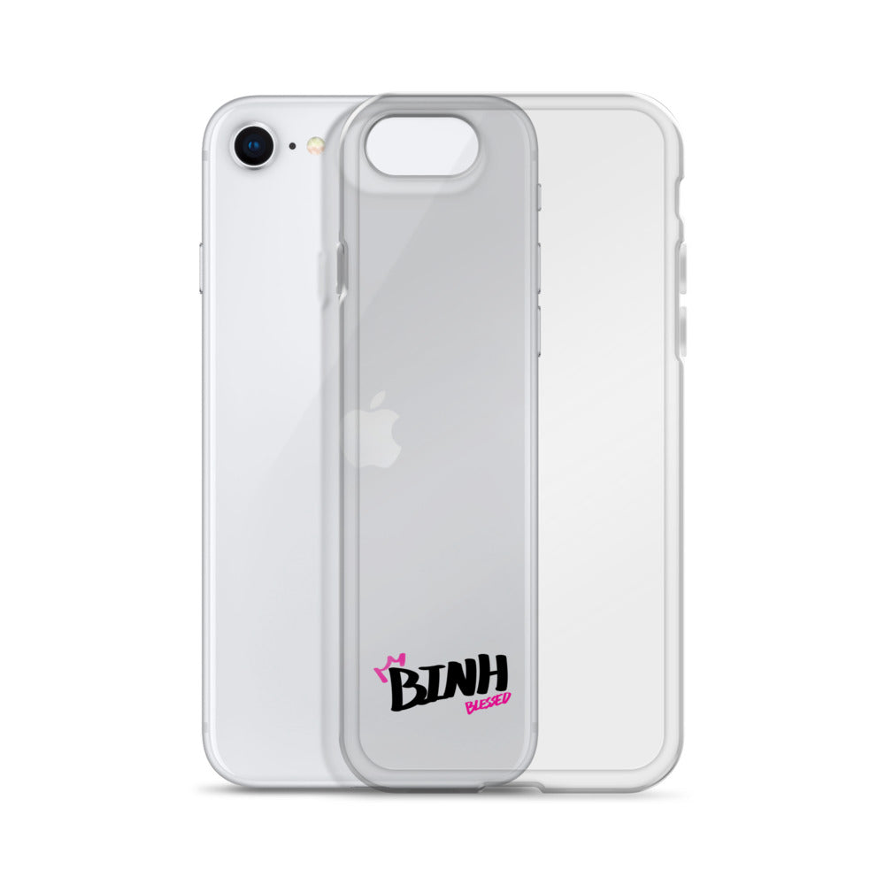 Clear iPhone Case - Binh Blessed