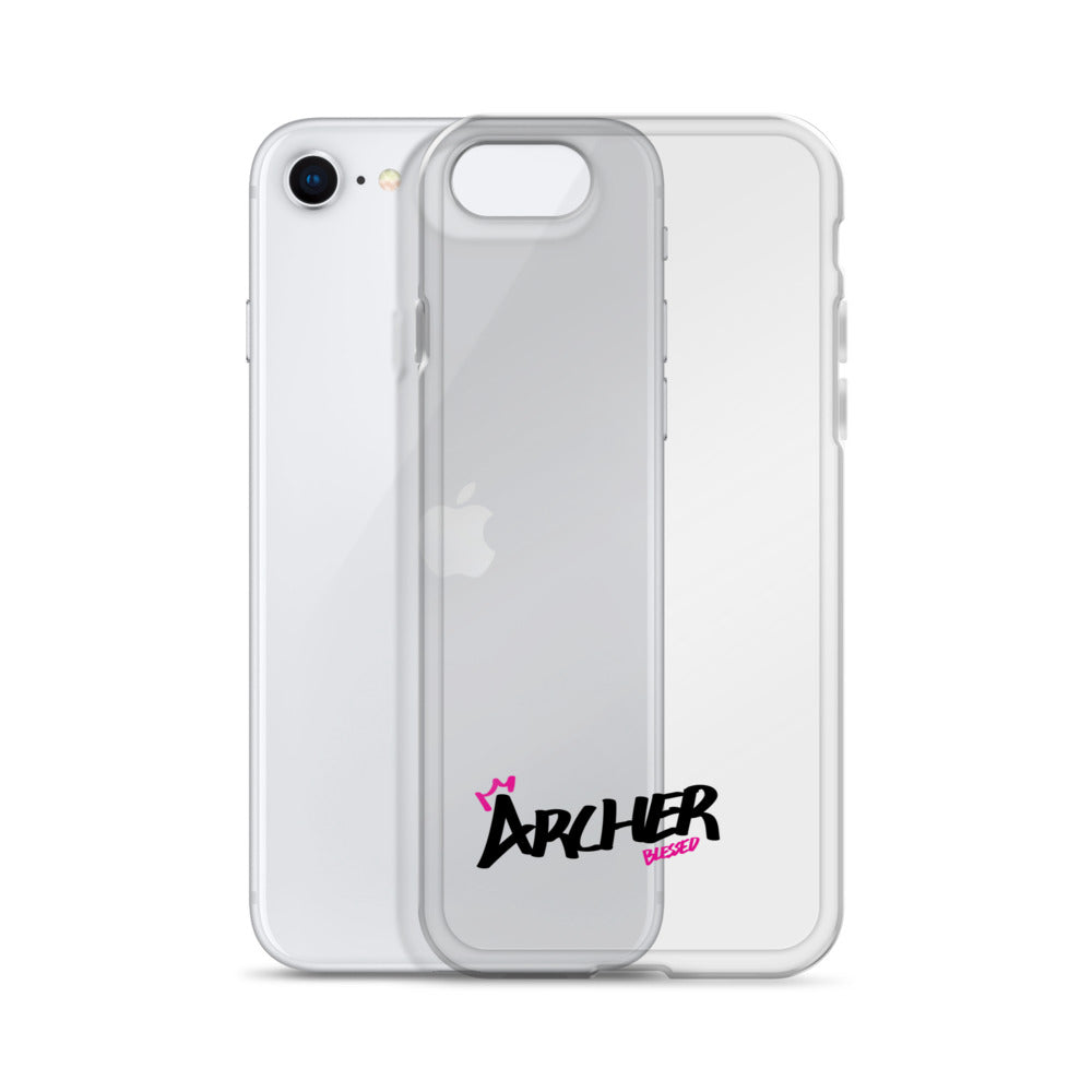 Clear iPhone Case - Archer Blessed