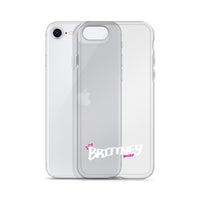 Clear iPhone Case - Brittney Blessed