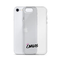 Clear iPhone Case - Carlos