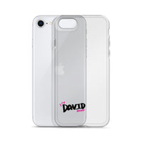 Clear iPhone Case - David Blessed