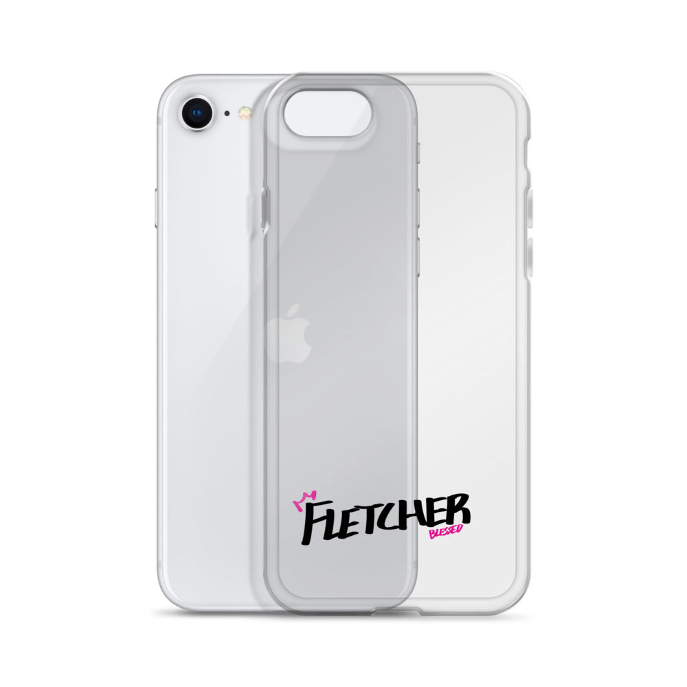 Clear iPhone Case - Fletcher Blessed