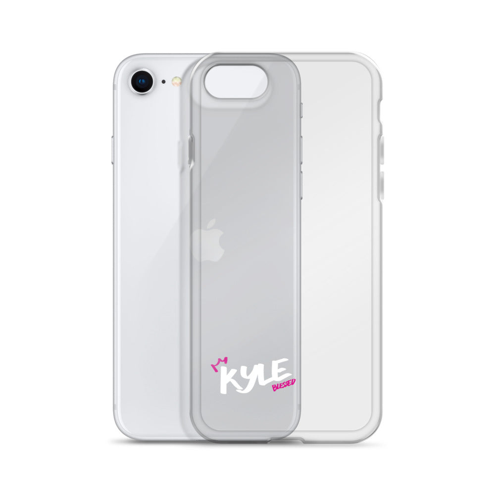 Clear iPhone Case - Kyle Blessed