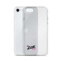 Clear iPhone Case - Zoe Blessed