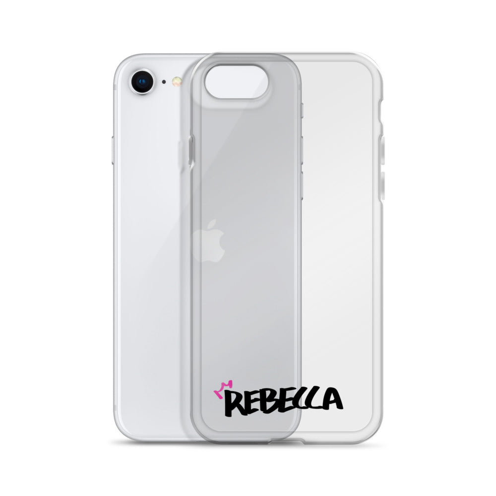 Clear iPhone Case - Rebecca