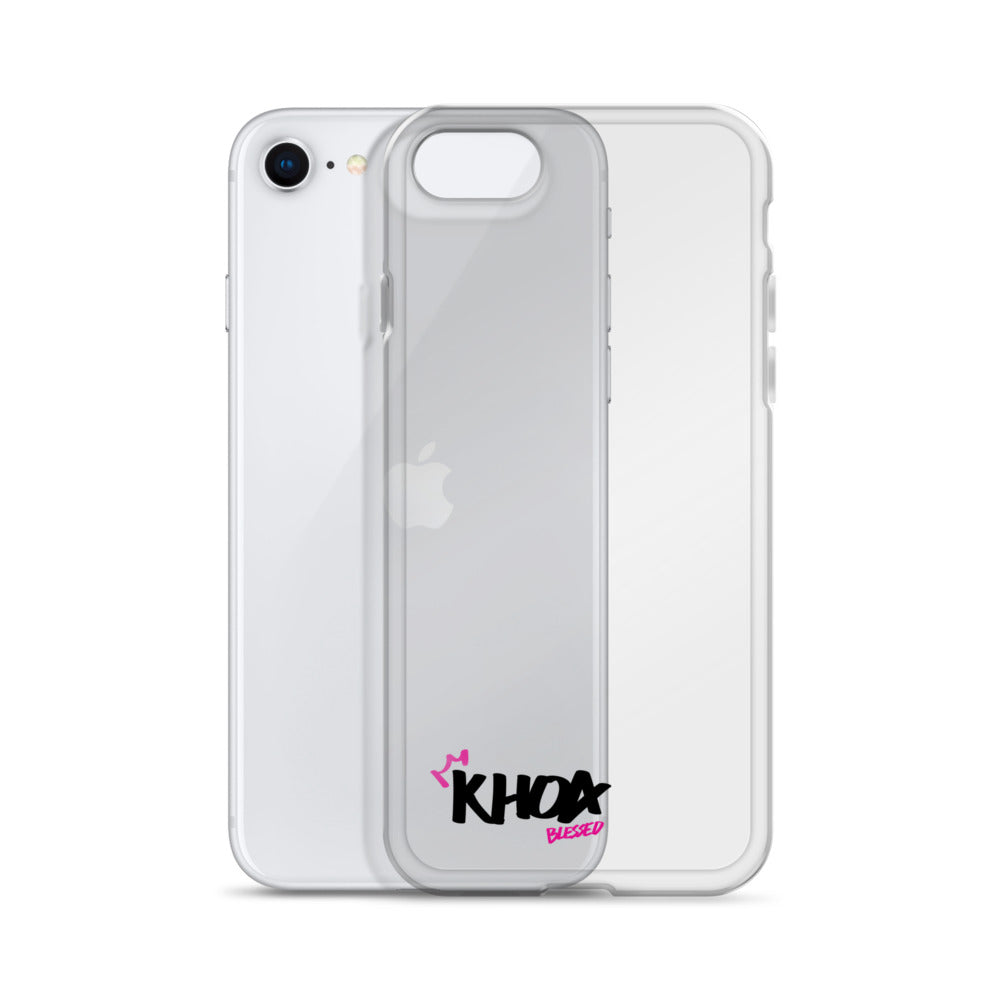 Clear iPhone Case - Khoa Blessed